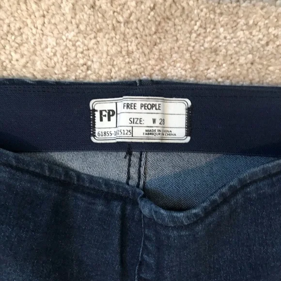 Free People size 28 stretch flare pants - Picture 2 of 13